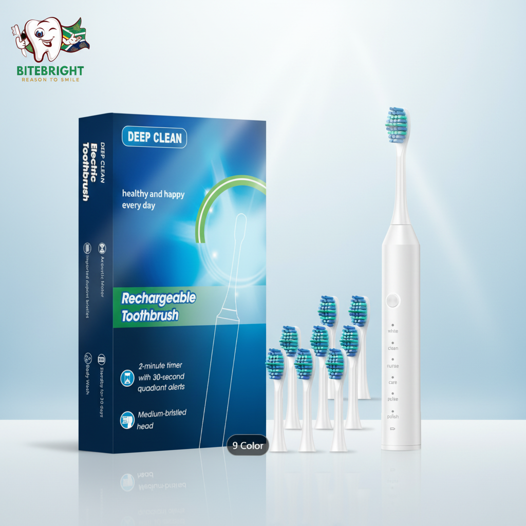 BiteBright White Electric Toothbrush Hero
